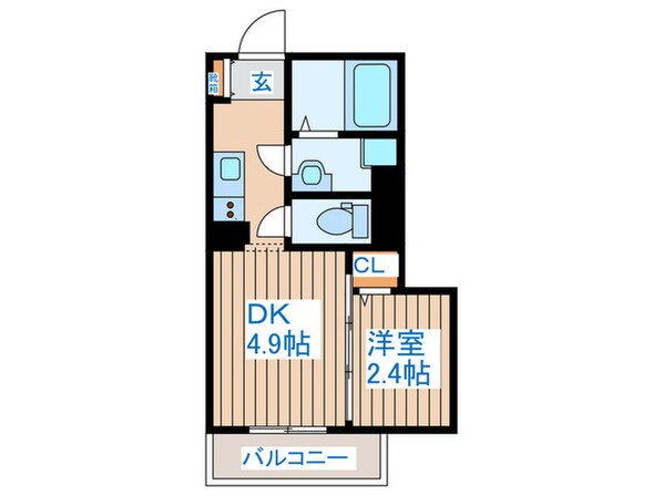 昇龍Ⅲの物件間取画像